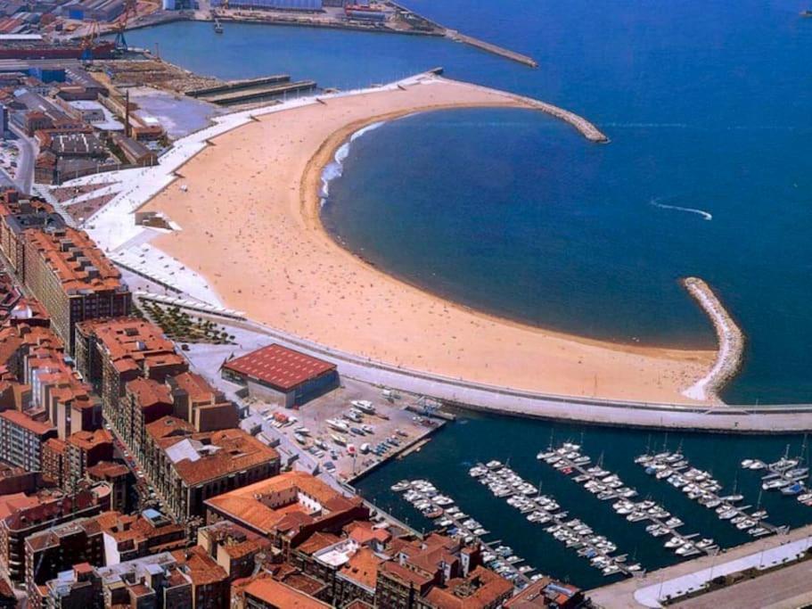 Espacioso 140 M2 Y Calidad A 250 Metros Playa Y Puerto Deportivo 5Hab 2 Banos Vut2917As Gijón Exterior foto